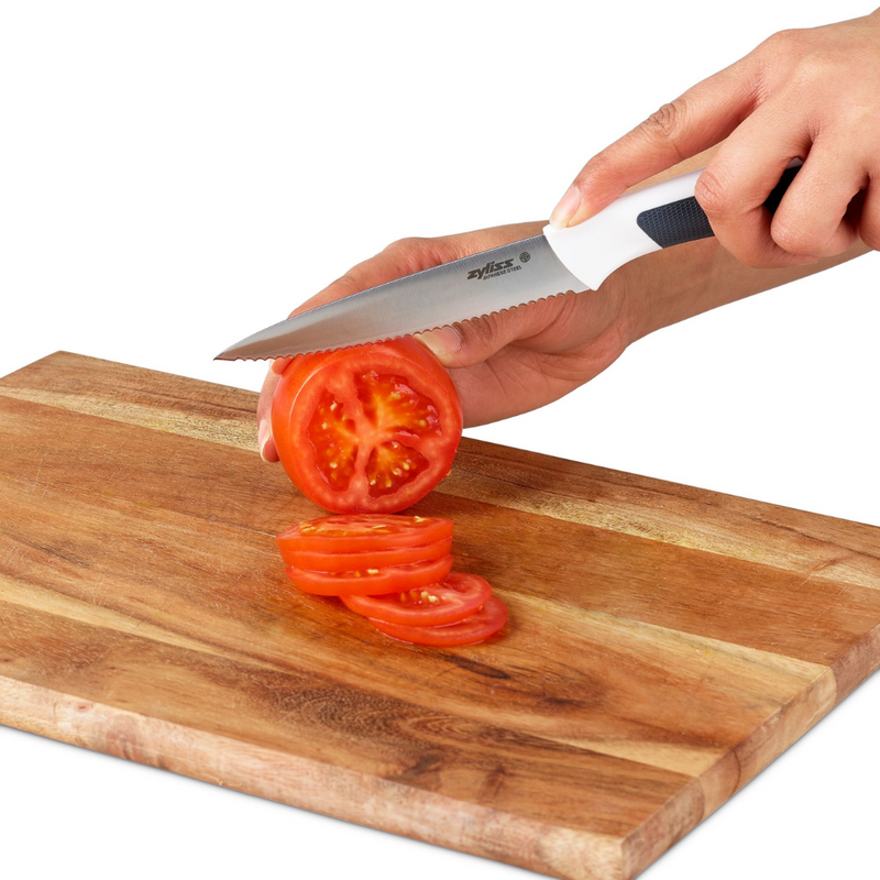 Ronis Zyliss Comfort Serrated Paring Knife with Blade Cover 10.5cm