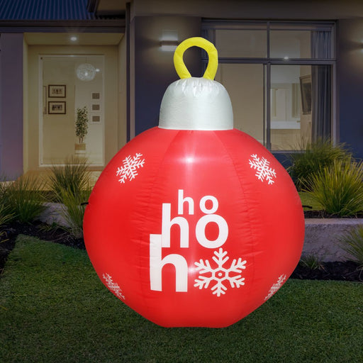 RONIS AIRPOWER HOHOHO BAUBLE 120CM RED