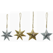 Antique Metal 3D Star Assorted – thumbnail