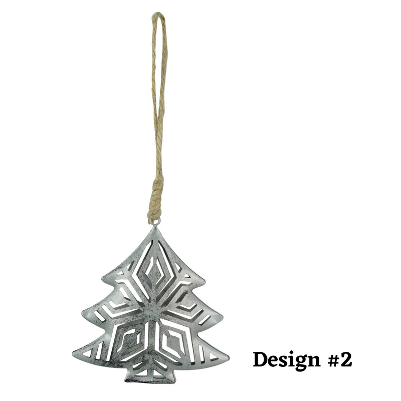 Antique Metal Diecut Decor