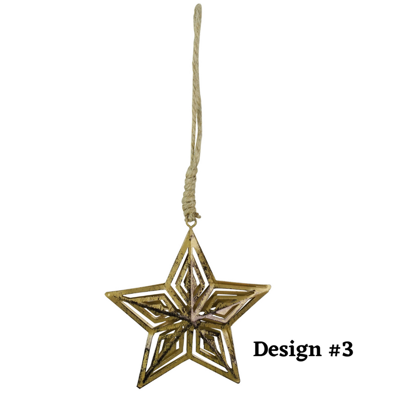 Antique Metal Diecut Decor