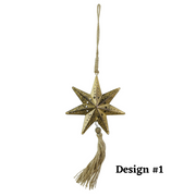 Antique Star Tassel Decor Assorted – thumbnail