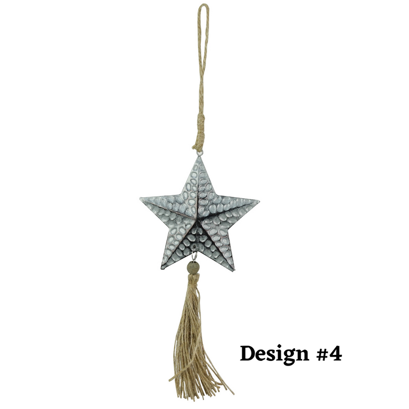 Antique Star Tassel Decor
