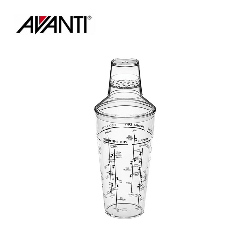 AVANTI ACRYLIC COCKTAIL SHAKER 700ML