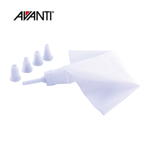 AVANTI ICING BAG SET WITH 5 NOZZLES