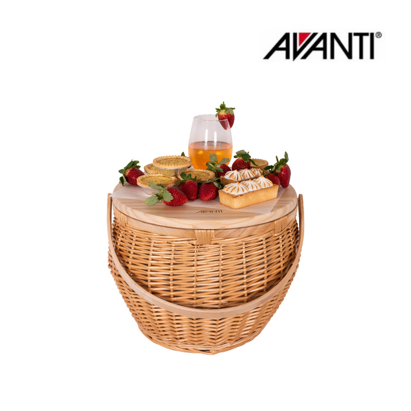 Avanti Picnic Basket Round Zen Arc