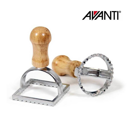AVANTI RND AND SQ RAVIOLI CUTTERS - 2PC