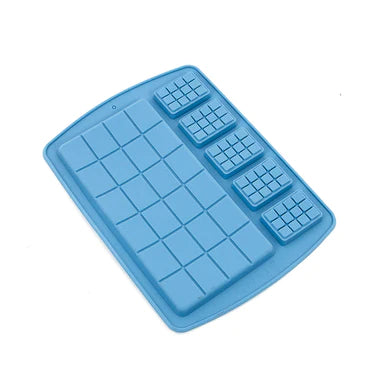 Chocolate Mould Large and Small Choc Bar Sprinks Silicone