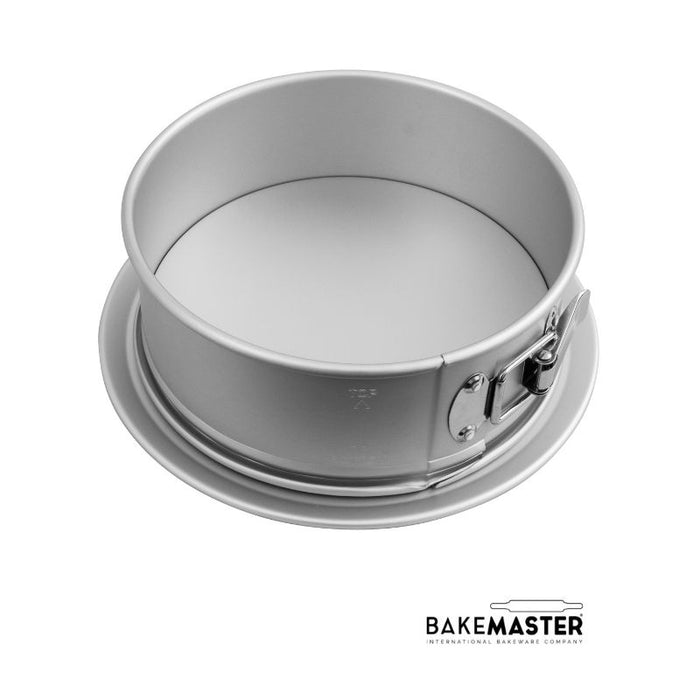 BakeMaster Silver Anodised Springform Pan 22.5×7.5cm