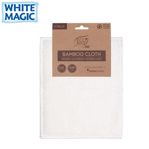 Bamboo Cleaning Cloth 3pk