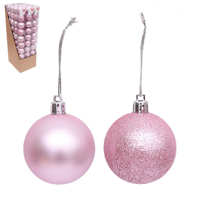 Ronis Baubles 5cm Flamingo Pink 10pk