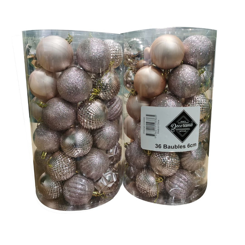 Ronis Baubles 6cm Champagne 36pcs