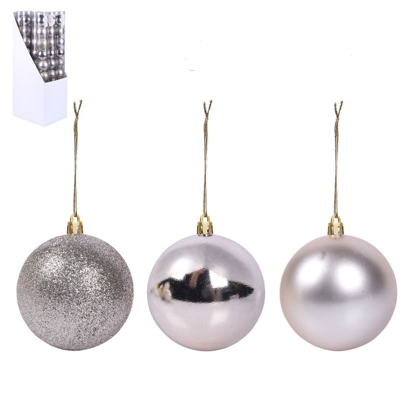 Ronis Baubles 6cm Champagne 8pk