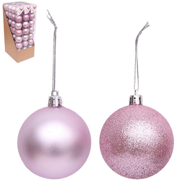 Ronis Baubles 6cm Flamingo Pink 8pk