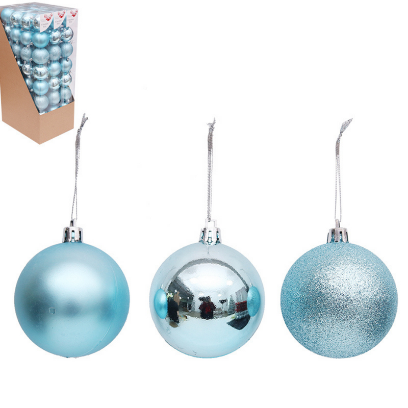 Ronis Baubles 6cm Teal 8pk