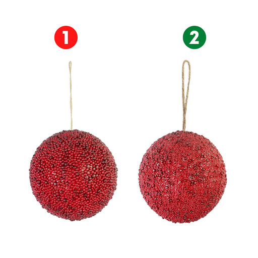 Berries Hanging Bauble 15cm