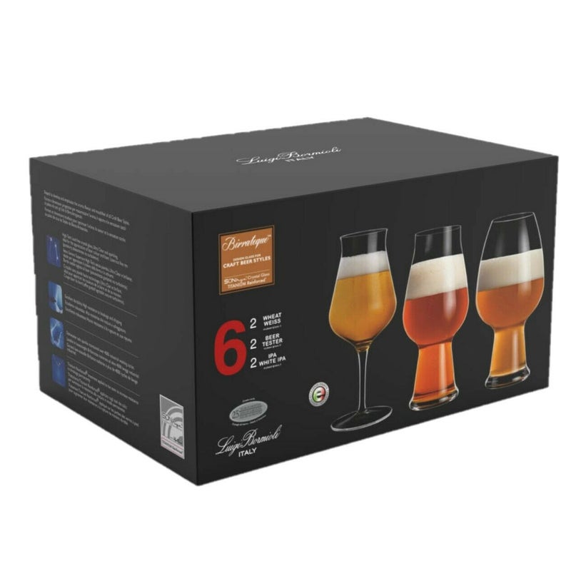 BIRRATEQUE MIXED 6 PACK LUIGI BORMIOLI