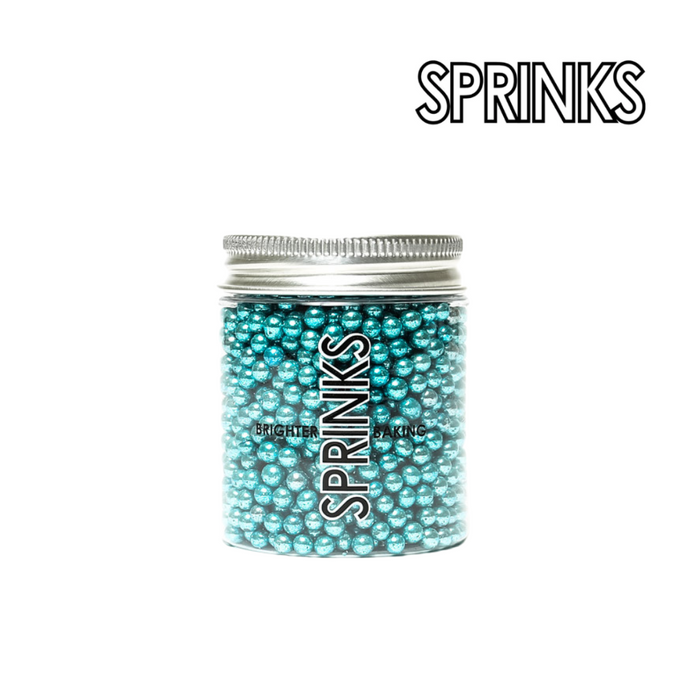 Cachous Blue 4Mm 85G - By Sprinks