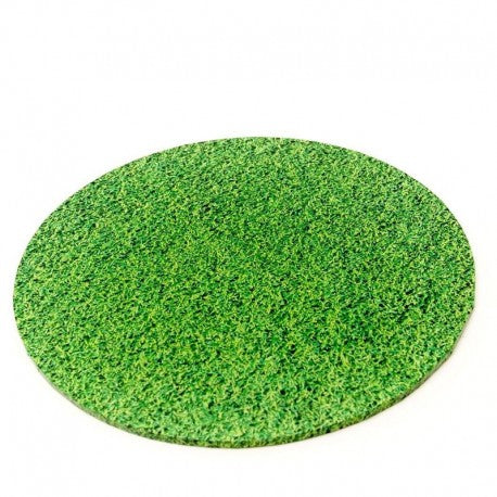 Food Presentation Board Grass - 10In Round