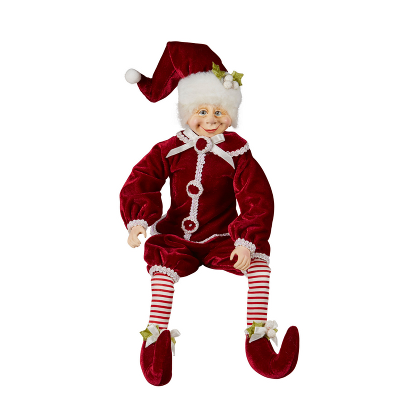 Candy Cane Elf 45cm