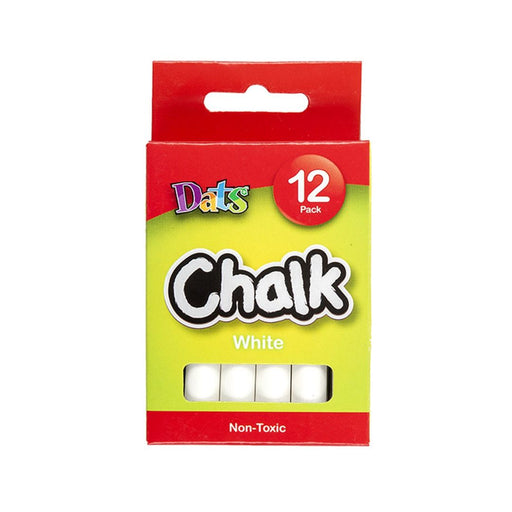 Chalk White in Col Box 12pk