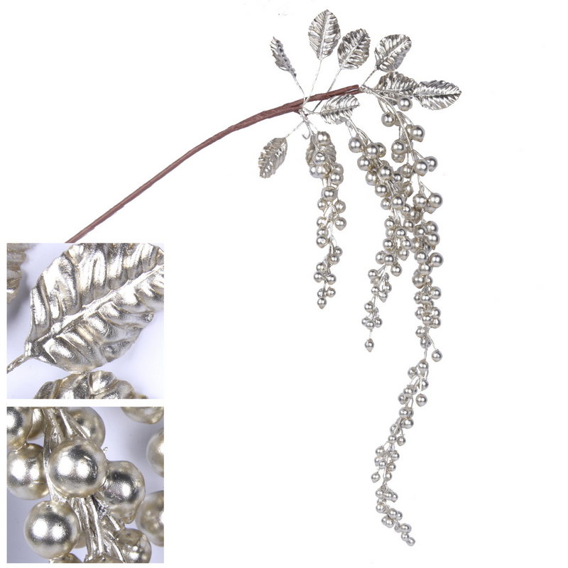 Champagne Berry Stem 100cm