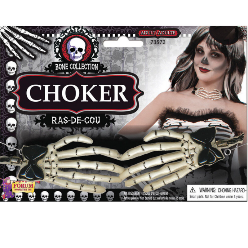 Choker Skeleton Hands