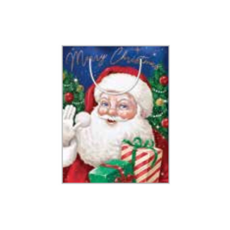 RONIS CHRISTMAS BAG TRADITIONAL SANTA MEDIUM