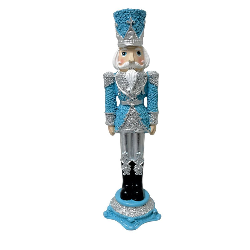 RONIS CHRISTMAS DECOR NUTCRACKER 6 33CM BLUE