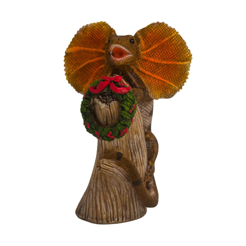 Christmas Frilled Lizard 15cm