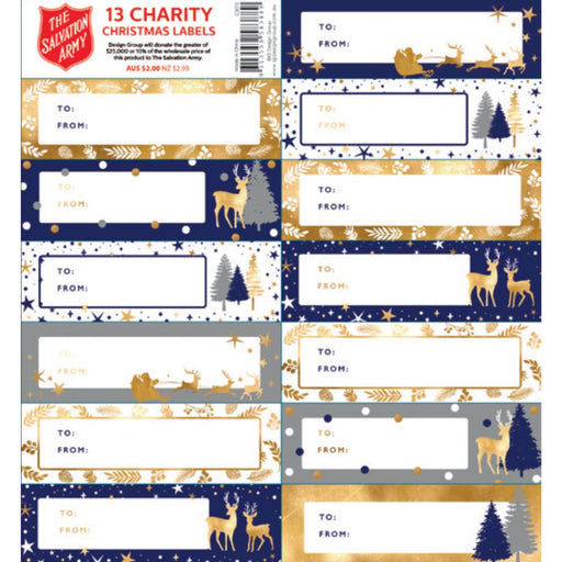 RONIS CHRISTMAS GIFT LABELS SALVOS FORMAL
