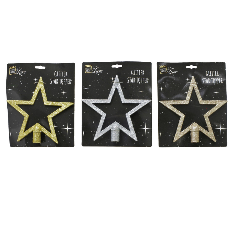 Ronis Christmas Star Tree Topper Star 20cm