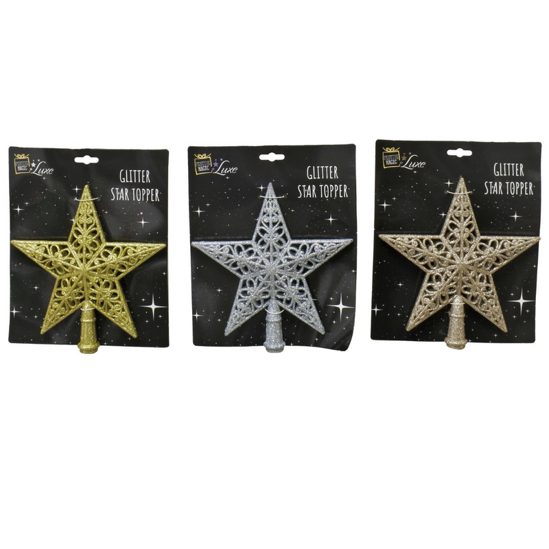 Ronis Christmas Star Tree Topper Star 20cm