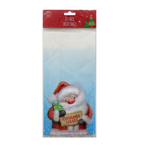 CHRISTMAS TREAT BAGS 10pk