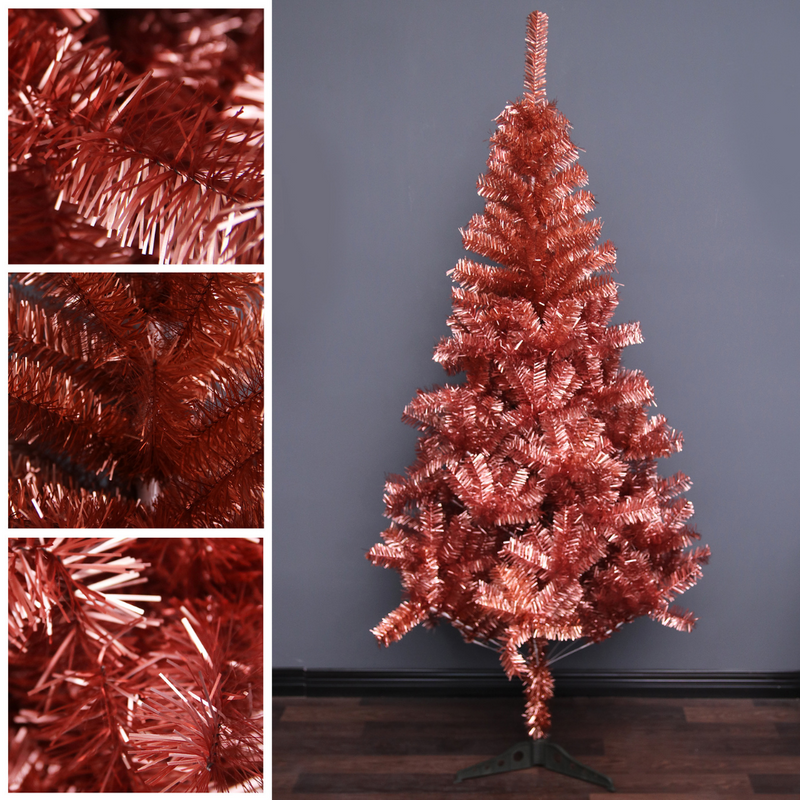 Ronis Christmas Tree 180cm Rose Gold 600 tips
