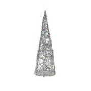 Ronis Christmas Tree Glitter Wire Cone Tree 20cm – thumbnail