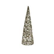 Ronis Christmas Tree Glitter Wire Cone Tree 20cm – thumbnail