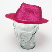 Craft Hat Cowboy Glitter Covered Assorted