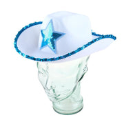 Craft Hat Premium Cowboy Flocked With Star Childrens Assorted