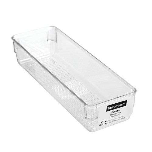 Crystal Storage Tray24X8X5Cm