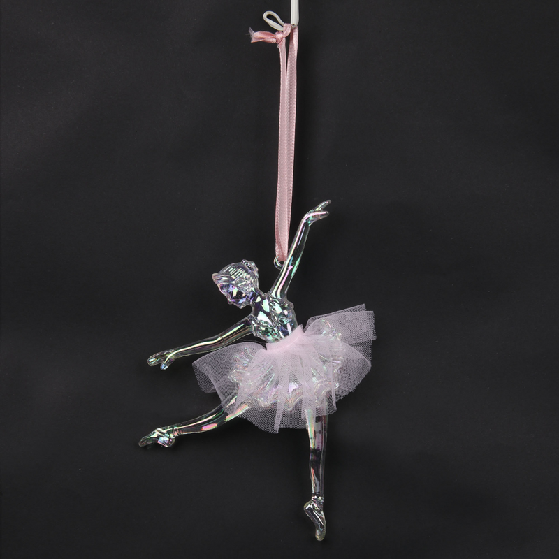 Ronis Dancing Ballerina Hanging Tree Decor 8x4.5cm
