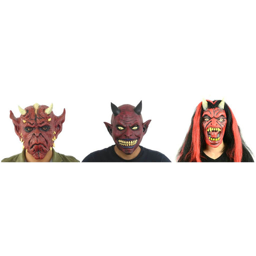 RONIS DEMON LATEX MASK ASSORTED