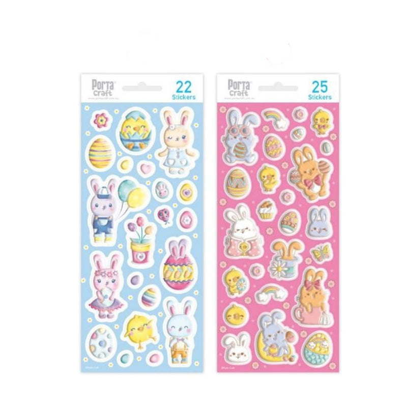Easter 3D Stickers