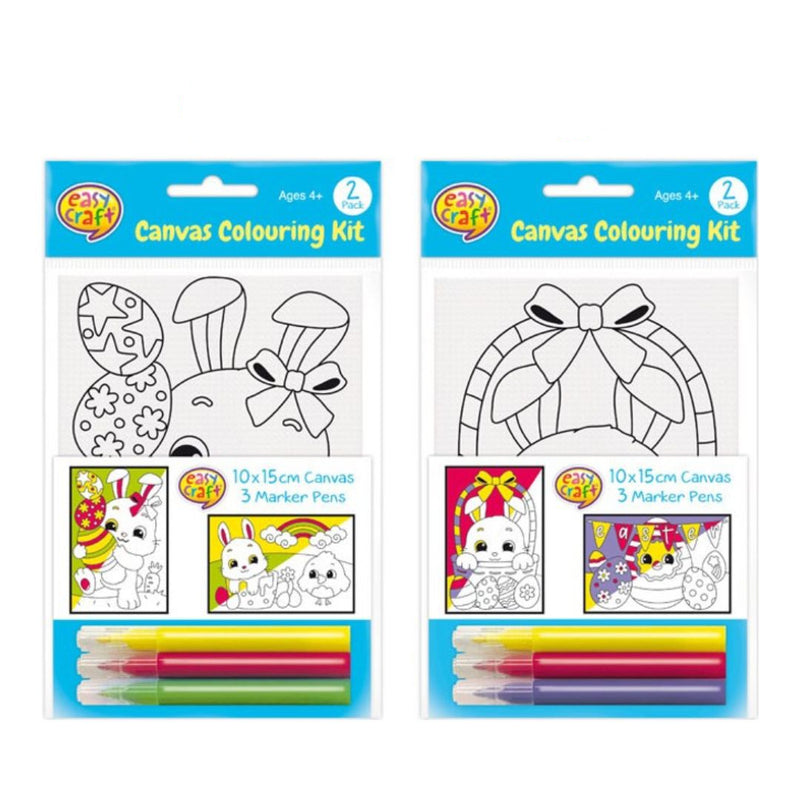Easter Colouring Kit 2pk 2 Assorted