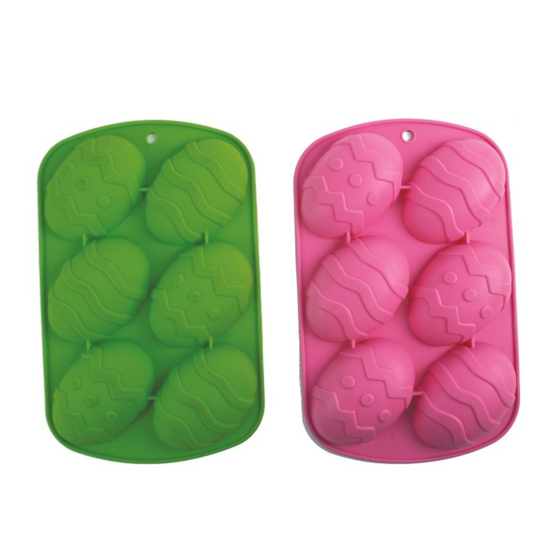 Easter Silicone Mold Large Eggs Assorted