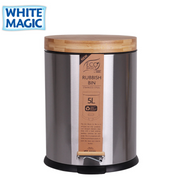 Eco Basics Rubbish Bin 5L - Stainless Steel