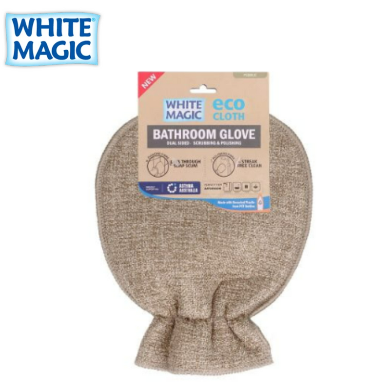 Eco Cloth Bathroom Glove - Pebble