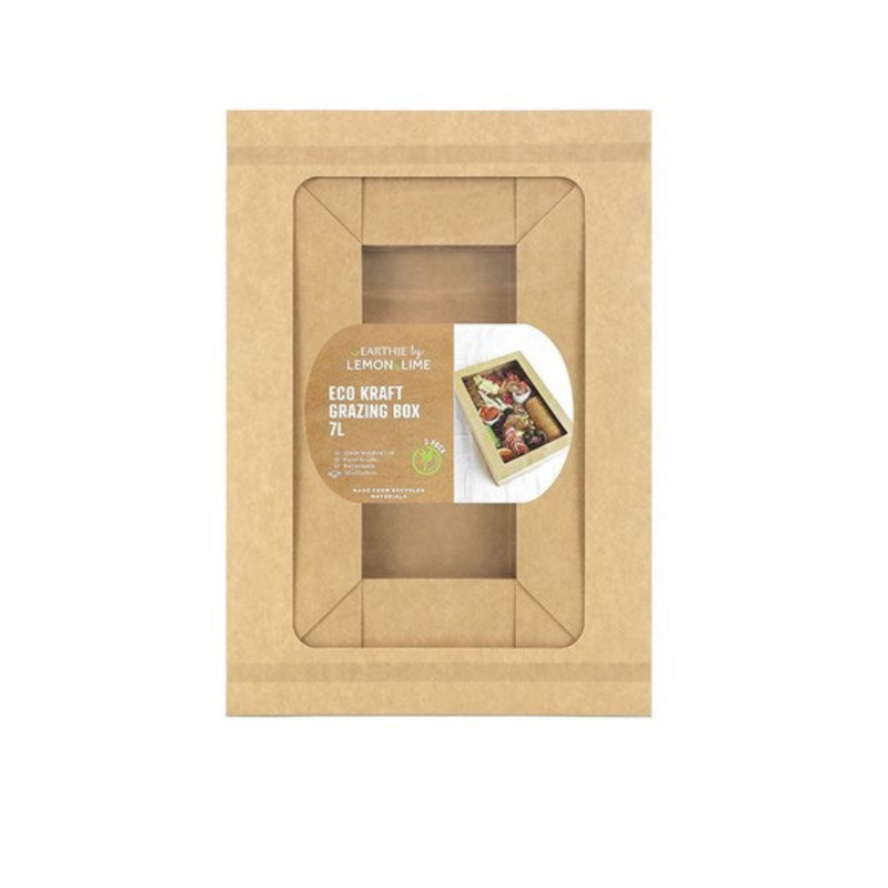 ECO KRAFT GRAZING BOX 10.5L 2PK 55X25X8CM