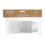 ECO SUGARCANE SAUCE CONTAINER PLASTIC LID 60ML 20PK WHITE – thumbnail