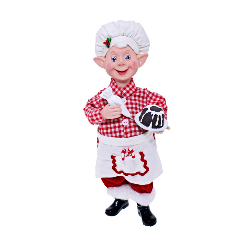 Ronis Elf Standing Chef Pudding 30cm